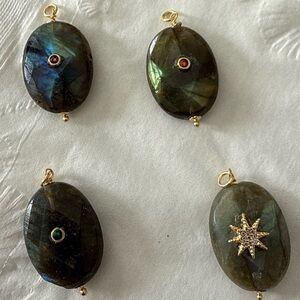 Labradorite pendants